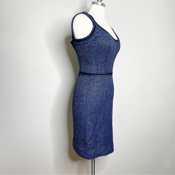 LÓPEZ KNUDSEN Sleeveless Tweed Sheath Dress - Picture 2 of 6